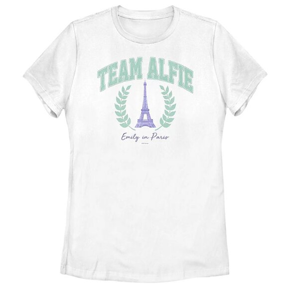 Fifth Sun Women's Emily in Paris Team Alfie Tee  15863 - Picture 1 of 2